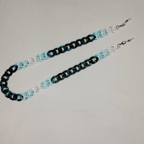 Modische französische Seilkette aus Edelstahl für Schmuck, Geschenk, Brillen, handwerkliches Design